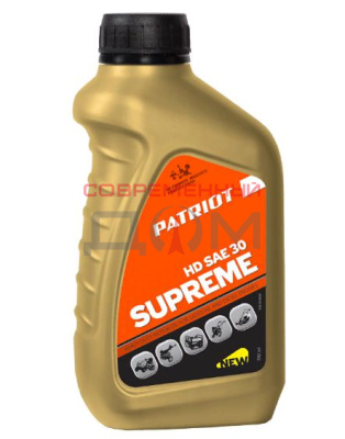 Масло PATRIOT SUPREME HD SAE 30 4T 0,592л